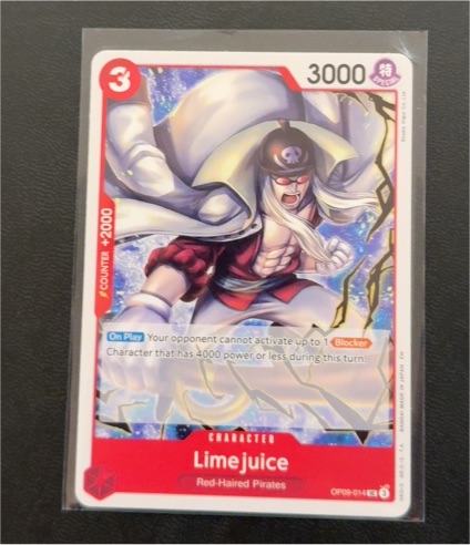 One Piece Emperors in the New World #OP09-014 Limejuice — front