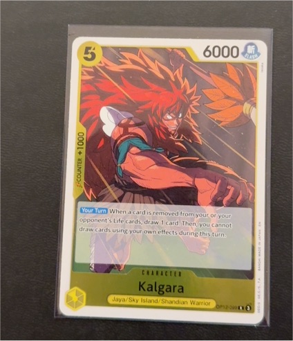 One Piece Legacy of the Master OP12-099 Kalgara — front