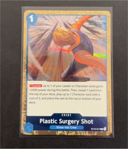 2023 One Piece Card Game #ST12-017 Plastic Surgery Shot — front