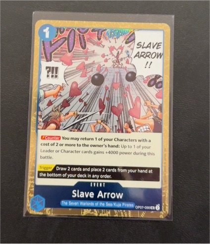 2024 One Piece Card Game #OP07-056 Slave Arrow — front