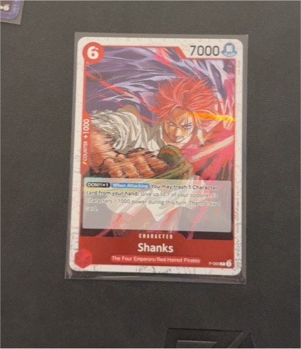 One Piece Card Game 2024 P-083 Shanks — front