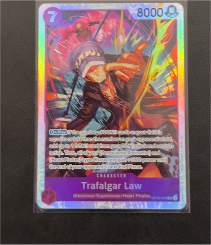 One Piece Card Game Legacy of the Master OP12-073 Trafalgar Law — front