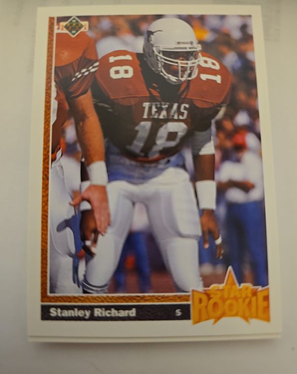 1991 Upper Deck #16 Stanley Richard Rookie — front