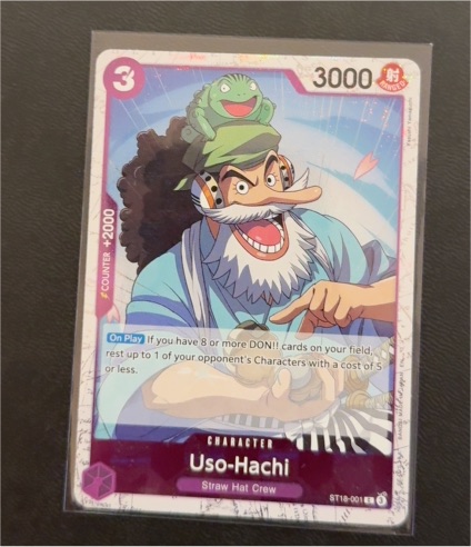 2025 One Piece Card Game ST18-001 Uso-Hachi — front