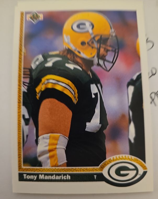 1991 Upper Deck #232 Tony Mandarich — front