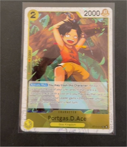 One Piece Card Game ST13-010 Portgas D. Ace — front