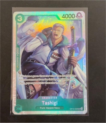 One Piece TCG OP10-032 Tashigi — front