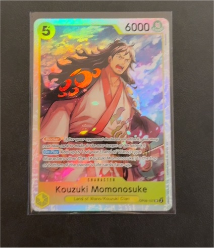 One Piece CCG OP06-107 Kouzuki Momonosuke — front