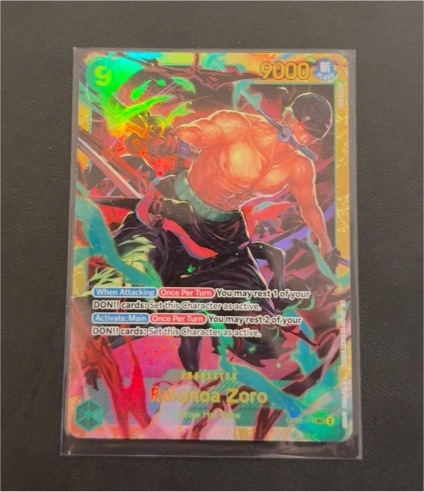 One Piece CCG OP06-118 Roronoa Zoro Wings of the Captain — front