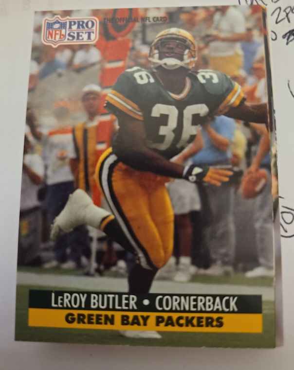 1991 Pro Set #507 LeRoy Butler — front