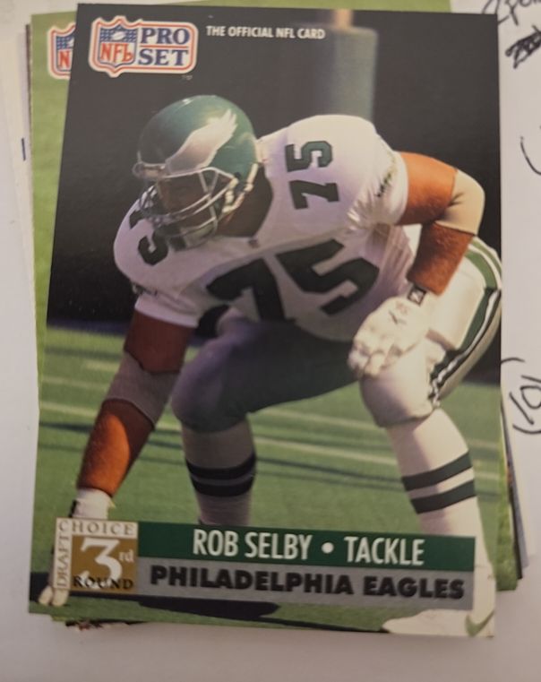1991 Pro Set #804 Rob Selby — front