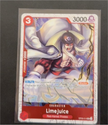 2023 One Piece Card Game OP09-014 Limejuice — front