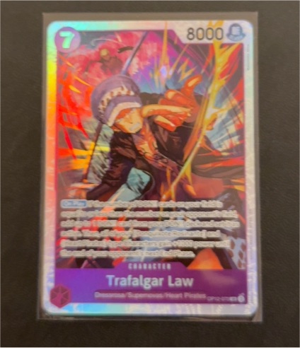 2025 One Piece Legacy of the Master OP12-073 Trafalgar Law — front