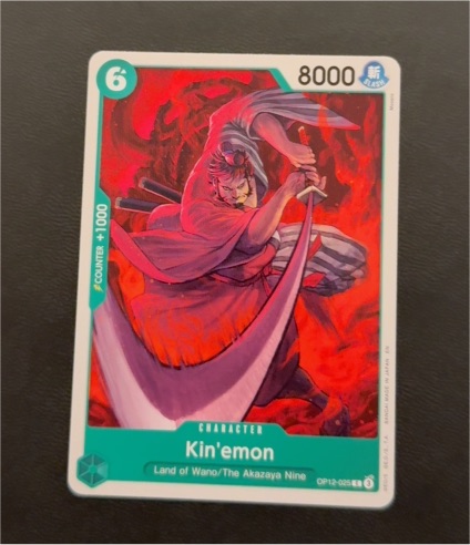 2024 One Piece Legacy of the Master #OP12-025 Kin'emon — front