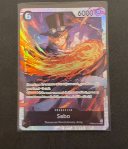 One Piece Card Game The Best Vol. 2 PRB02-014 Sabo — front