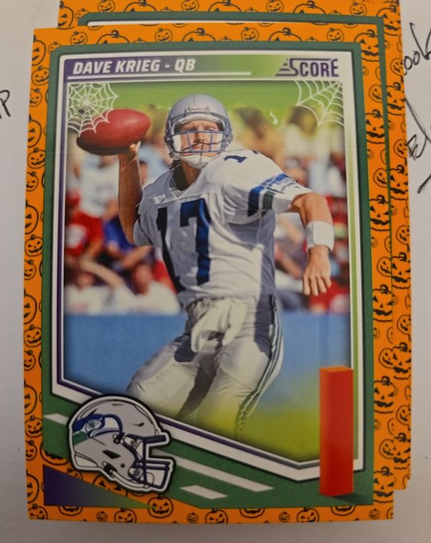 2025 Panini Score-A-Treat #93 Dave Krieg — front