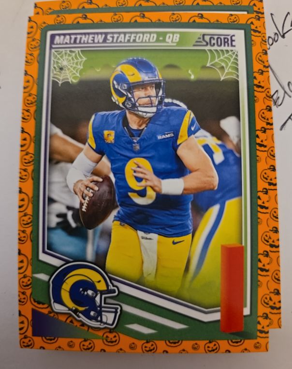 2025 Panini Score-A-Treat #196 Matthew Stafford — front