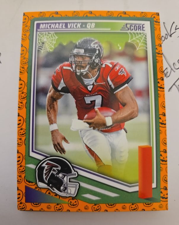 2025 Panini Score-A-Treat #256 Michael Vick — front