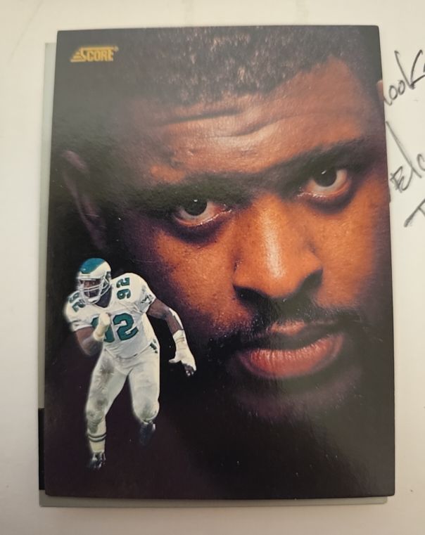 1991 Score #344 Reggie White — front