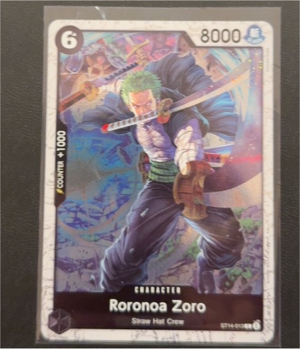 One Piece Card Game ST14-013 Roronoa Zoro — front