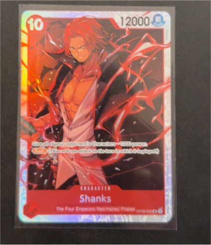 One Piece Card Game OP09-004 Shanks — front