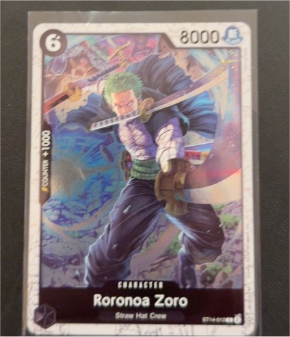 2023 One Piece Card Game ST14-013 Roronoa Zoro — front