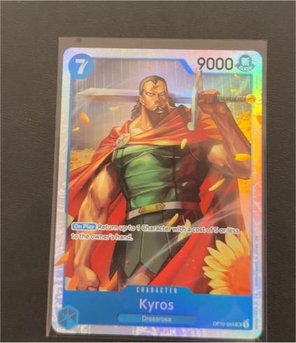 2024 One Piece TCG OP10-046 Kyros Royal Blood SR — front