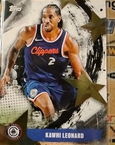 2025-26 Topps #SA-18 Kawhi Leonard Stars of the NBA — front