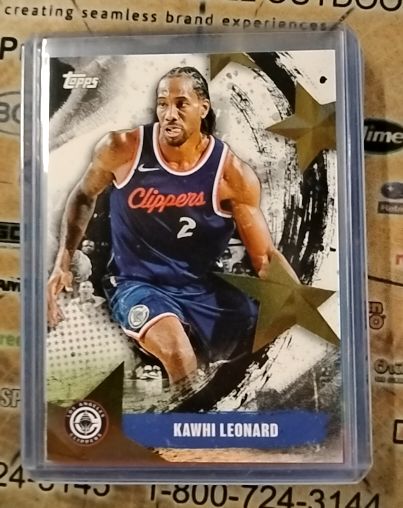 2025-26 Topps Stars of the NBA #SA-18 Kawhi Leonard — front