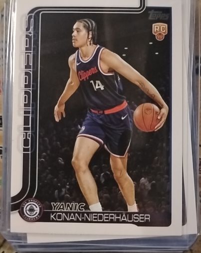2025-26 Topps #230 Yanic Konan-Niederhauser — front