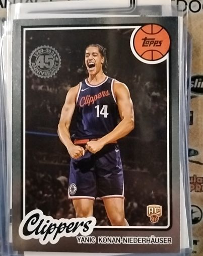2025-26 Topps Basketball #80BK-93 Yanic Konan-Niederhäuser — front