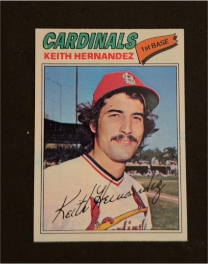 1977 Topps #95 Keith Hernandez — front