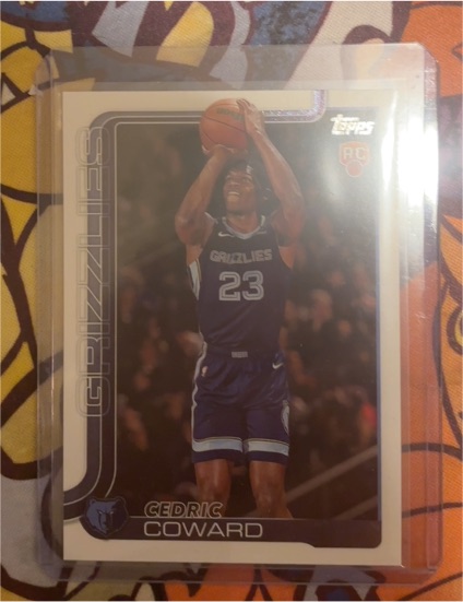 1992-93 Topps #Cedric Coward — front