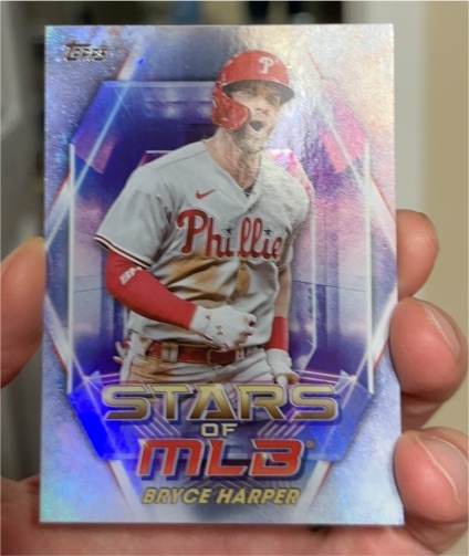 2023 Topps Series 1 Stars of MLB #SMLB-14 Bryce Harper — front