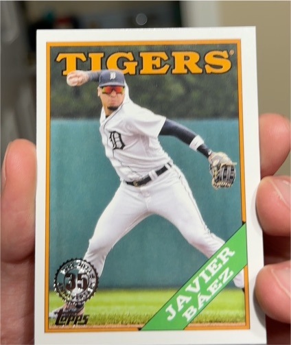 2023 Topps 35th Anniversary #T88-71 Javier Baez — front