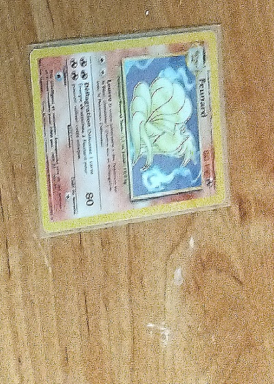 1999 Pokémon Base Set #38 Ninetales — front