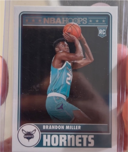 2023-24 Panini NBA Hoops #284 Brandon Miller — front