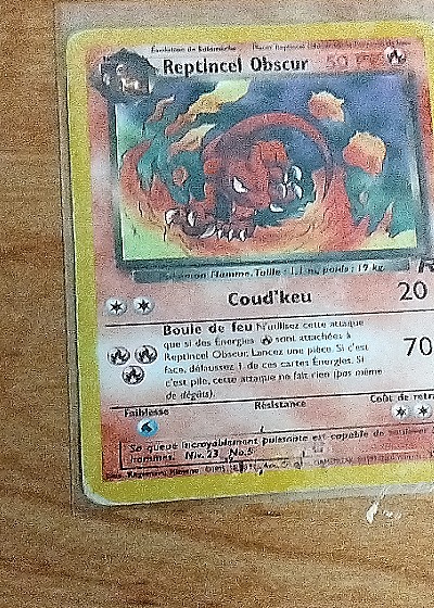 2000 Team Rocket #32 Dark Charmeleon — front