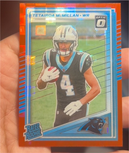 2025 Panini Donruss Optic #314 Tetairoa McMillan — front
