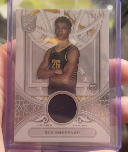 2023-24 Topps Royalty #RBR-BS Ben Sheppard — front