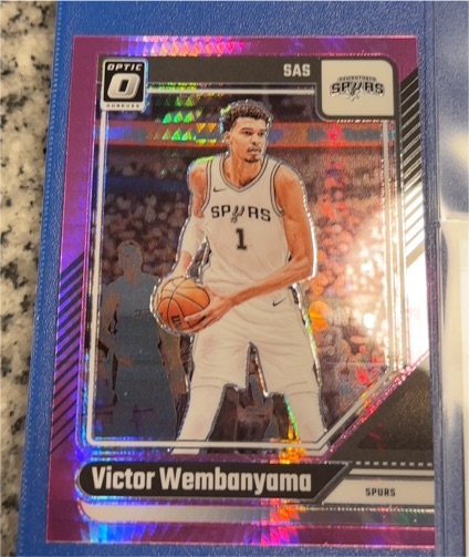 2024-25 Panini Donruss Optic #45 Victor Wembanyama — front