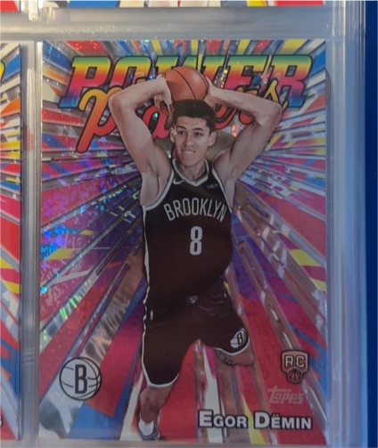 2025-26 Topps Power Players #PP-18 Egor Demin — front