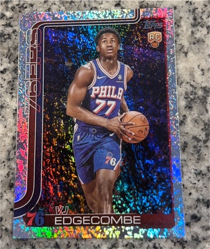 2025-26 Topps #203 VJ Edgecombe — front