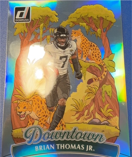 2025 Panini Donruss #2 Brian Thomas Jr. — front