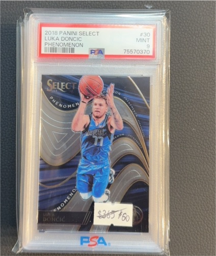 2018 Panini Select #30 Luka Doncic Phenomenon — front