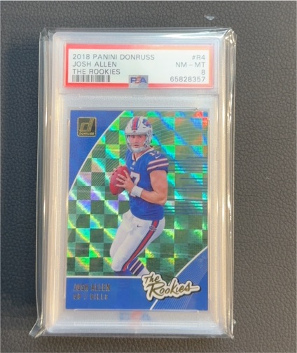 2018 Panini Donruss #R4 Josh Allen The Rookies — front