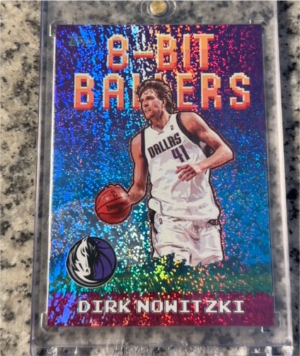 2025-26 Topps Basketball #8B-22 Dirk Nowitzki 8 Bit Ballers — front