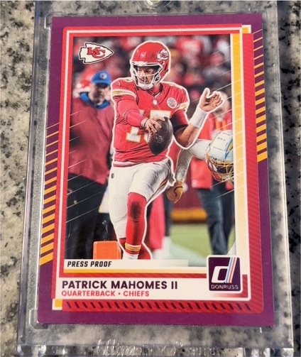 2025 Panini Donruss #48 Patrick Mahomes II — front