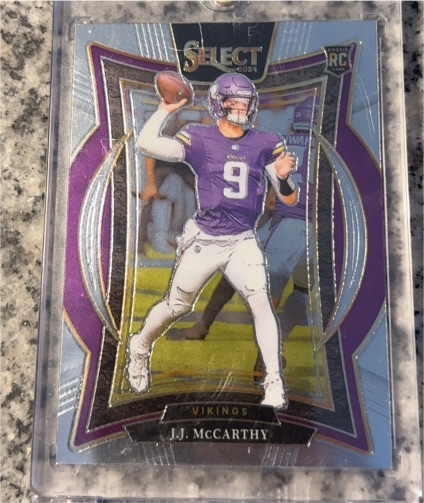 2024 Panini Select #24 J.J. McCarthy — front