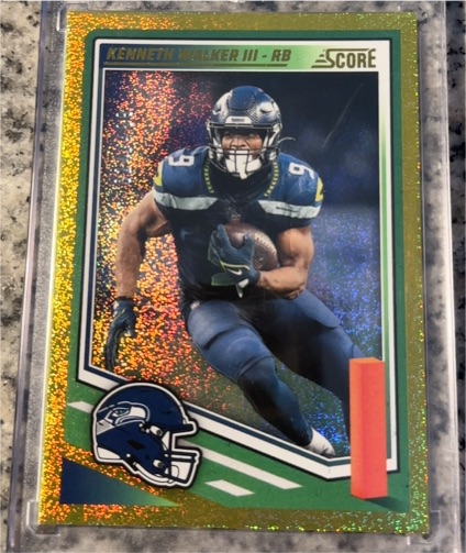 2025 Panini Score #297 Kenneth Walker III — front